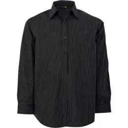 Mens Quest Lounge Long Sleeve BlackWhite